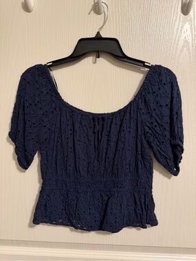Abercrombie & Fitch - Navy Blouse
